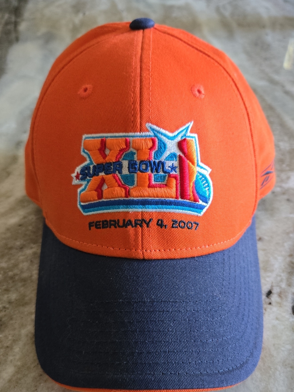 Reebok NFL Super Bowl XLI Commerorative Hat